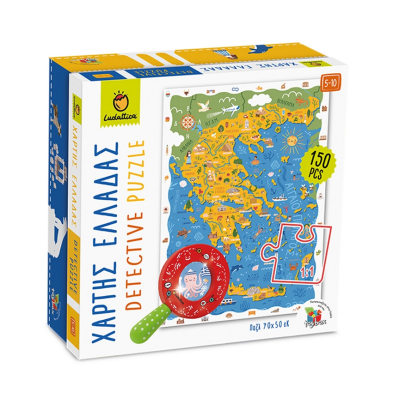 Ludattica Detective Puzzle - Ο Χάρτης της Ελλάδος 21337
