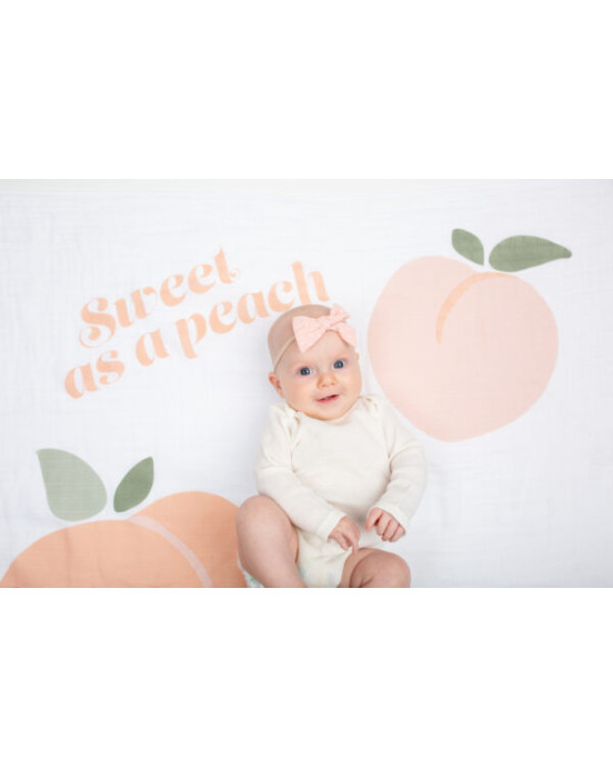 Lulujo Mουσελίνα Φωτογράφισης + Κάρτες- Sweet as Peach LJ596