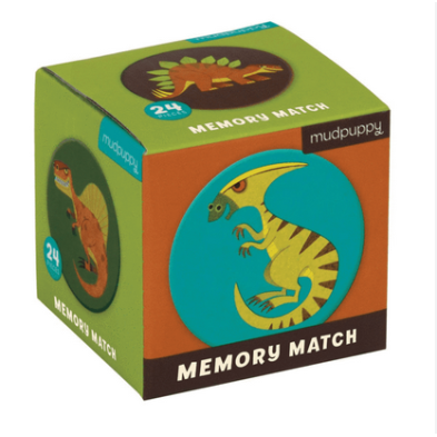 Mudpuppy Παιχνίδι Memory Match Dinosaurs MUD354784