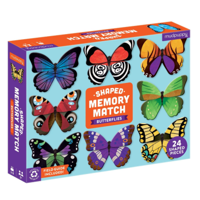 Mudpuppy παιχνιδι μνημης πεταλουδες BER-356326