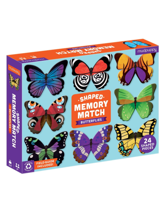 Mudpuppy παιχνιδι μνημης πεταλουδες BER-356326