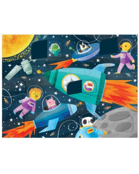 Mudpuppy παζλ 12 κομματιων με κρυμενες εικονες πυραβλος BER-356575