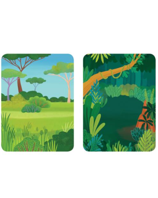 Mudpuppy μαγνητικο παιχνιδι συνθεσης αγρια ζωα BER-357041