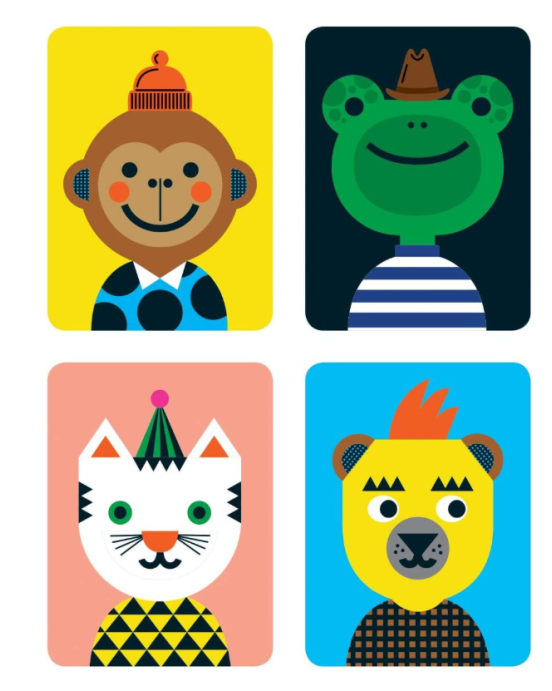 Mudpuppy μαγνητικο παιχνιδι συνθεσης προσωπα BER-356109