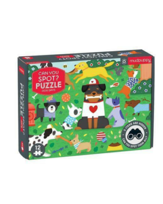 Mudpuppy παζλ παρατηρησης 12 κομματιων σκυλακια BER-356996