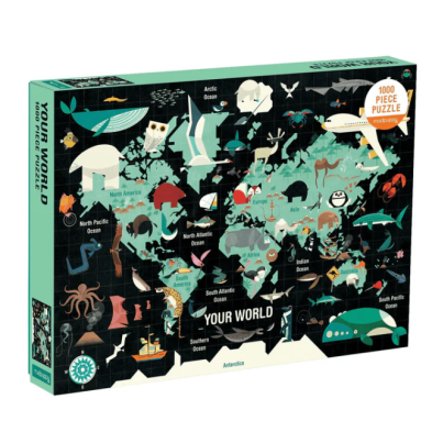 Παζλ Με 1000 Κομμάτια Mudpuppy Ο Κόσμος 8+ Ετών  BER-354906