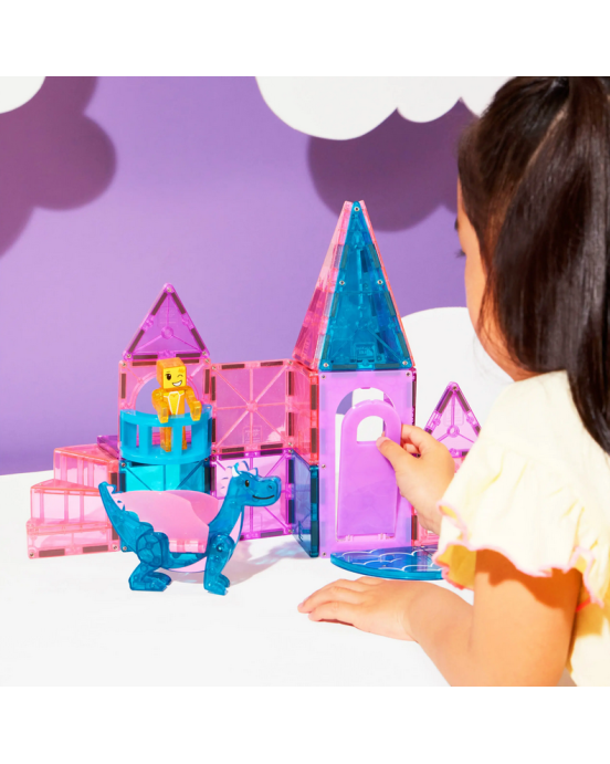 Magna-Tiles Μαγνητικά Πλακίδια Castle 25 Κομμάτια (3+ ετών)  242025