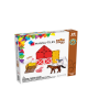 Magna-Tiles  Μαγνητικό Παιχνίδι Κατασκευών Farm Animals 25τμχ. για 3+ 22125