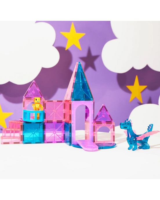 Magna-Tiles Μαγνητικά Πλακίδια Castle 25 Κομμάτια (3+ ετών)  242025