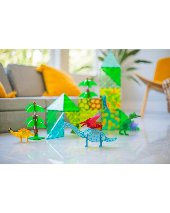 Magna-Tiles Μαγνητικό Παιχνίδι Δεινόσαυροι XL 50 κομματιών 3+ Ετών