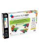 Magna Tiles Μαγνητικό παιχνίδι Frost 50-Piece Grand Prix Set