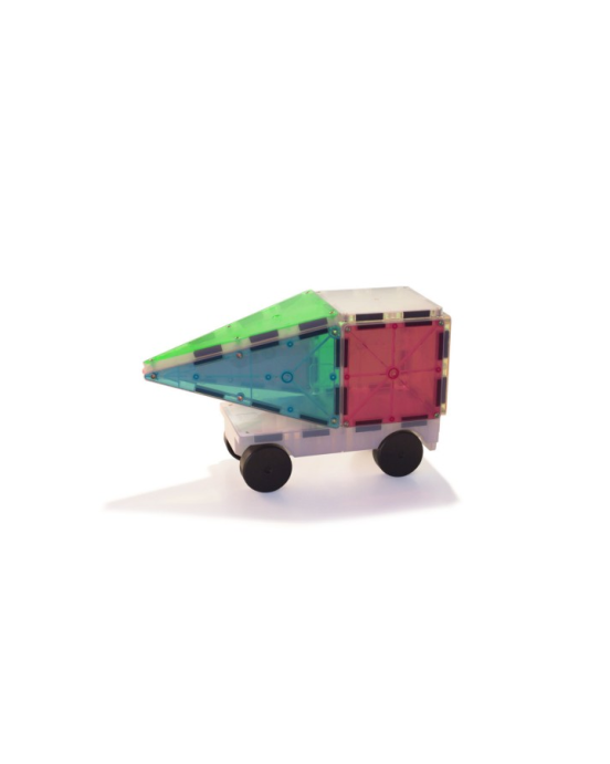 Magna Tiles Μαγνητικό παιχνίδι Frost 50-Piece Grand Prix Set