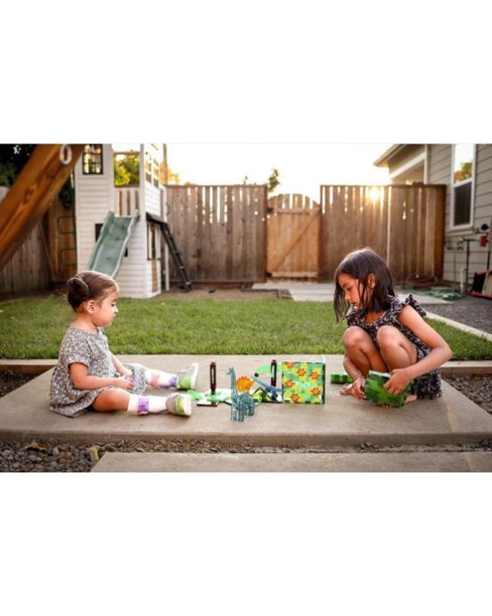 Magna-Tiles Μαγνητικό Παιχνίδι Δεινόσαυροι XL 50 κομματιών 3+ Ετών