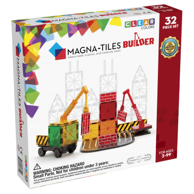 Magna Tiles Μαγνητικό Παιχνίδι 32 κομματιών Builder 21632