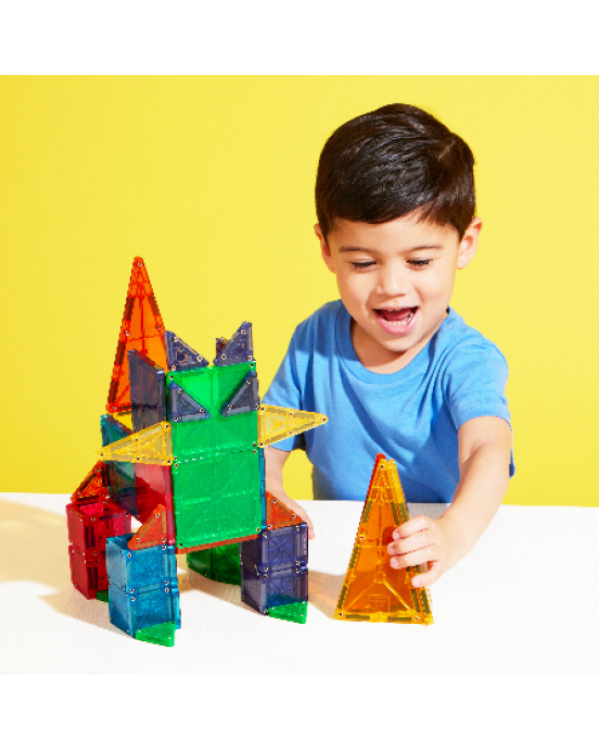 Magna Tiles Μαγνητικό Παιχνίδι 62τμχ Combo Magna Tiles  244062 