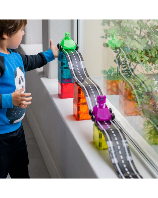 Magna Tiles Μαγνητικό Παιχνίδι 40 κομματιών Downhill Duo 23840