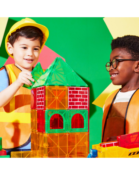 Magna-Tiles Μαγνητικά Πλακίδια Builder XL 50 Κομμάτια 242050