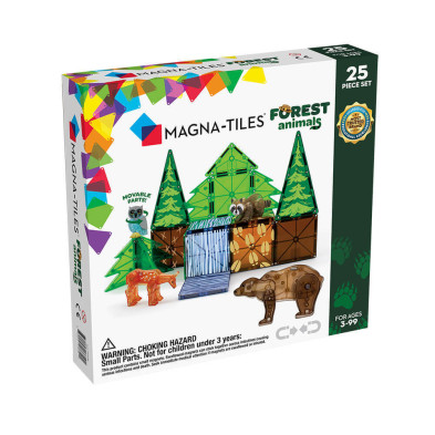 Magna-Tiles Μαγνητικά Πλακίδια Forest Animals 25 τμχ 22225