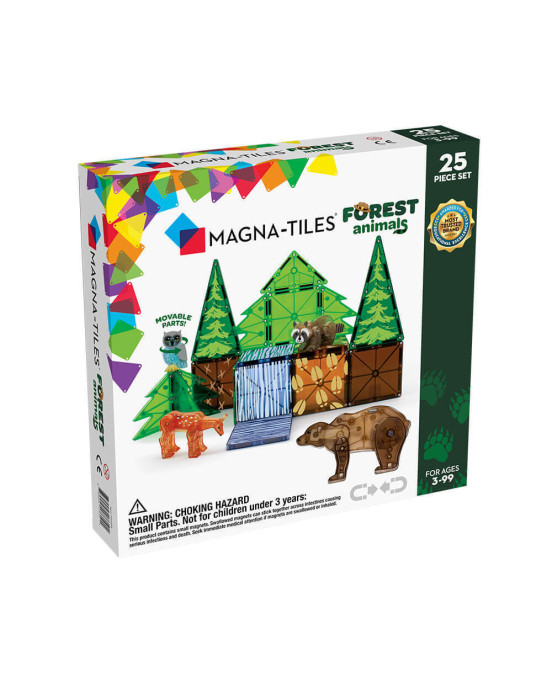 Magna-Tiles Μαγνητικά Πλακίδια Forest Animals 25 τμχ 22225