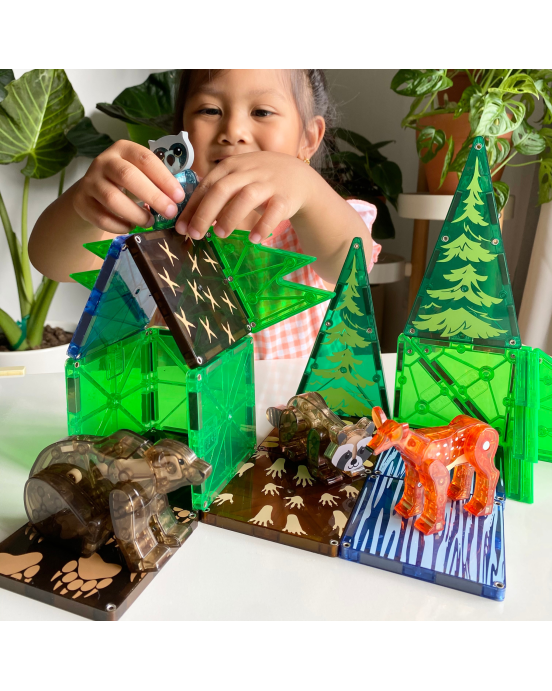 Magna-Tiles Μαγνητικά Πλακίδια Forest Animals 25 τμχ 22225