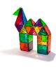 Magna-Tiles Μαγνητικό Παιχνίδι 100 κομματιών Clear Colors 04300
