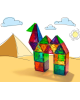 Magna-Tiles Μαγνητικό Παιχνίδι 100 κομματιών Clear Colors 04300