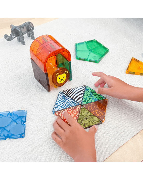 Magna Tiles Μαγνητικό Παιχνίδι 25 κομματιών Safari 20925