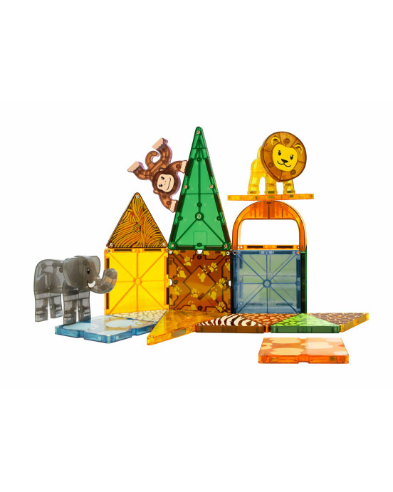 Magna Tiles Μαγνητικό Παιχνίδι 25 κομματιών Safari 20925