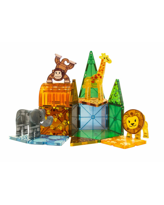 Magna Tiles Μαγνητικό Παιχνίδι 25 κομματιών Safari 20925
