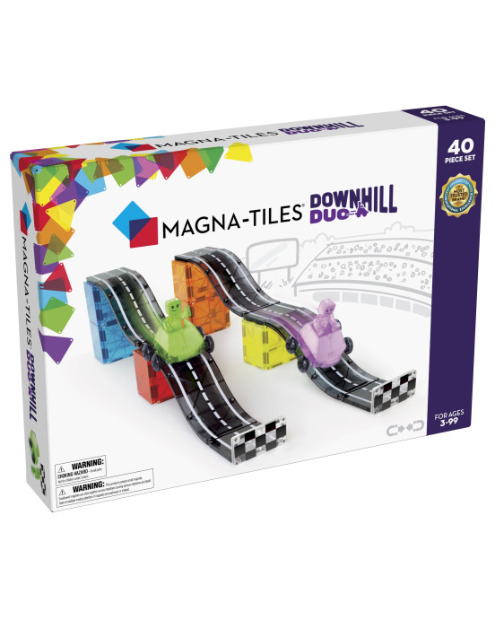 Magna Tiles Μαγνητικό Παιχνίδι 40 κομματιών Downhill Duo 23840