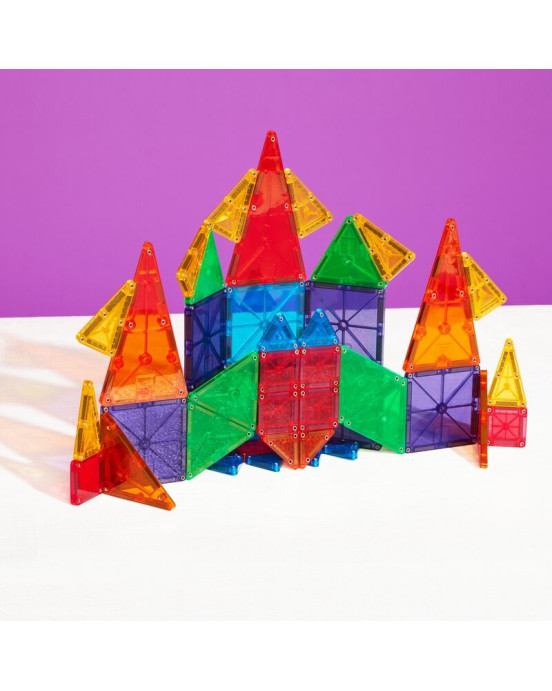 Magna-Tiles Μαγνητικό Παιχνίδι 46 τμχ "Combo + Micromags"  244046
