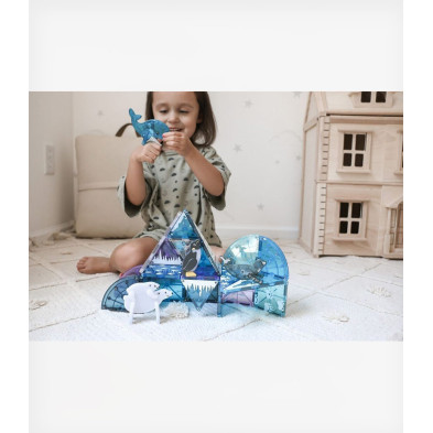 Magna Tiles Μαγνητικό Παιχνίδι Μαγνητικά Πλακίδια Arctic Animals 25 Κομμάτια  21125