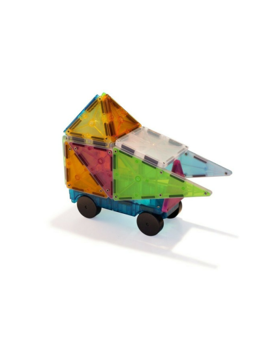 Magna Tiles Μαγνητικό παιχνίδι Frost 50-Piece Grand Prix Set