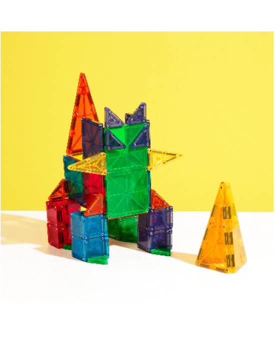 Magna Tiles Μαγνητικό Παιχνίδι 62τμχ Combo Magna Tiles  244062 