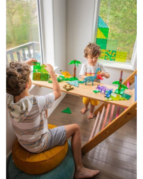 Magna-Tiles Μαγνητικό Παιχνίδι Δεινόσαυροι XL 50 κομματιών 3+ Ετών