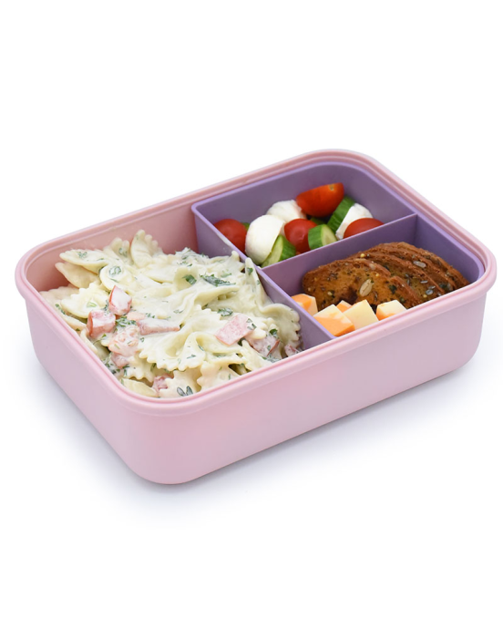 Melii – Melii Bento 3 θέσεων 1250ml ροζ/μωβ MEL21900