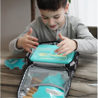 Melii Διώροφο Bento Lime-Mint-Blue  MEL21510