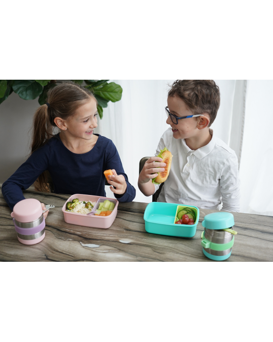 Melii Θερμός Fidget 300ml Ροζ MEL21000