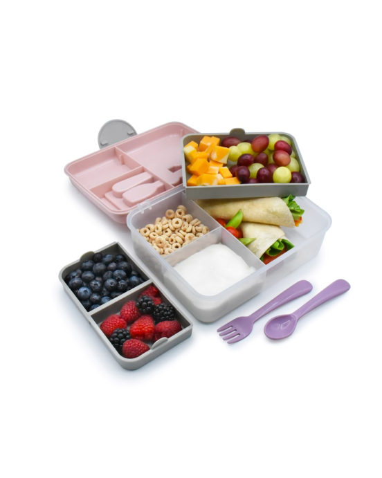 Melii Διώροφο Bento Pink-Purple MEL21500