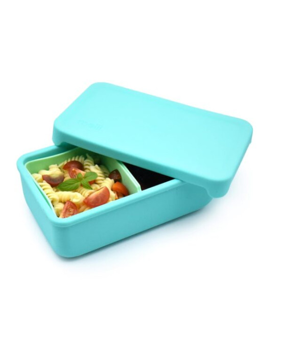 Melii Bento Σιλικόνης 2 Θέσεων 700ml  aqua MEL22310 