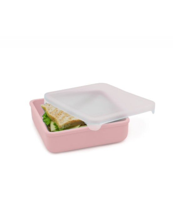 Melii – Δοχείο Σιλικόνης για Τοστ Pink MEL23200
