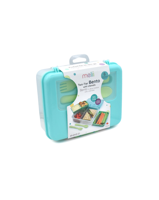 Melii Διώροφο Bento Lime-Mint-Blue  MEL21510