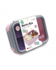 Melii – Melii Bento 3 θέσεων 1250ml ροζ/μωβ MEL21900