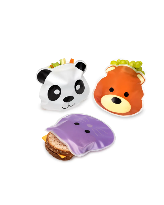 Melii – 6 Επαναχρησιμοποιούμενα Τσαντάκια Για Σνακ MEL17000 