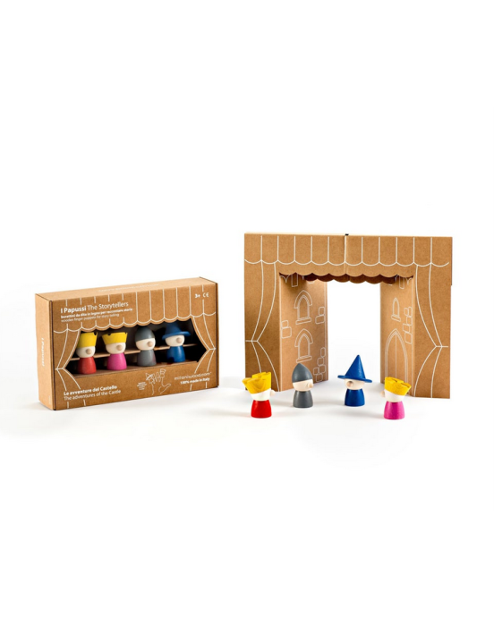 Milaniwood Ξύλινο επιτραπέζιο παιχνίδι «Οι Παραμυθάδες»  ΜΙL-ΡΡSΑ-001