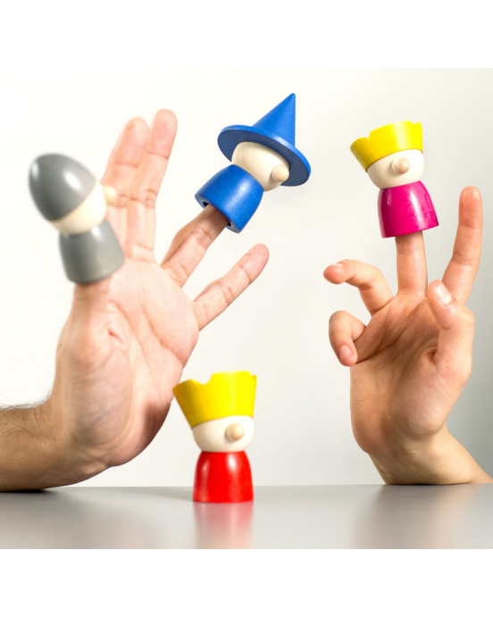 Milaniwood Ξύλινο επιτραπέζιο παιχνίδι «Οι Παραμυθάδες»  ΜΙL-ΡΡSΑ-001