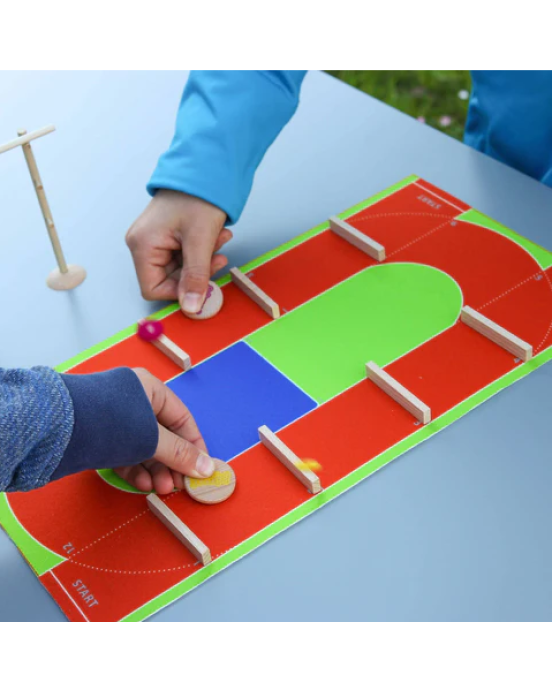 Milaniwood Ξύλινο επιτραπέζιο παιχνίδι Στίβος MIL-MJMP0-004