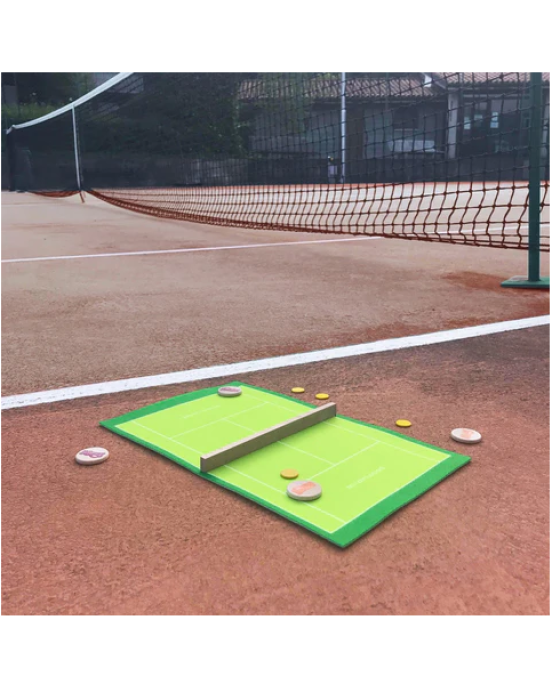 Milaniwood Ξύλινο επιτραπέζιο παιχνίδι «Τένις» MIL-JMP0-001