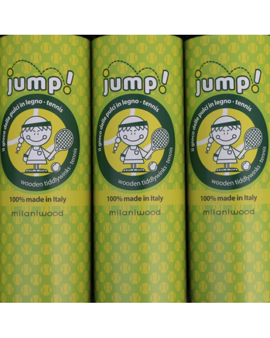 Milaniwood Ξύλινο επιτραπέζιο παιχνίδι «Τένις» MIL-JMP0-001