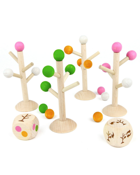 Milaniwood Ξύλινο επιτραπέζιο παιχνίδι “Το παιχνίδι των εποχών” ΜΙL-GSΤ0-001